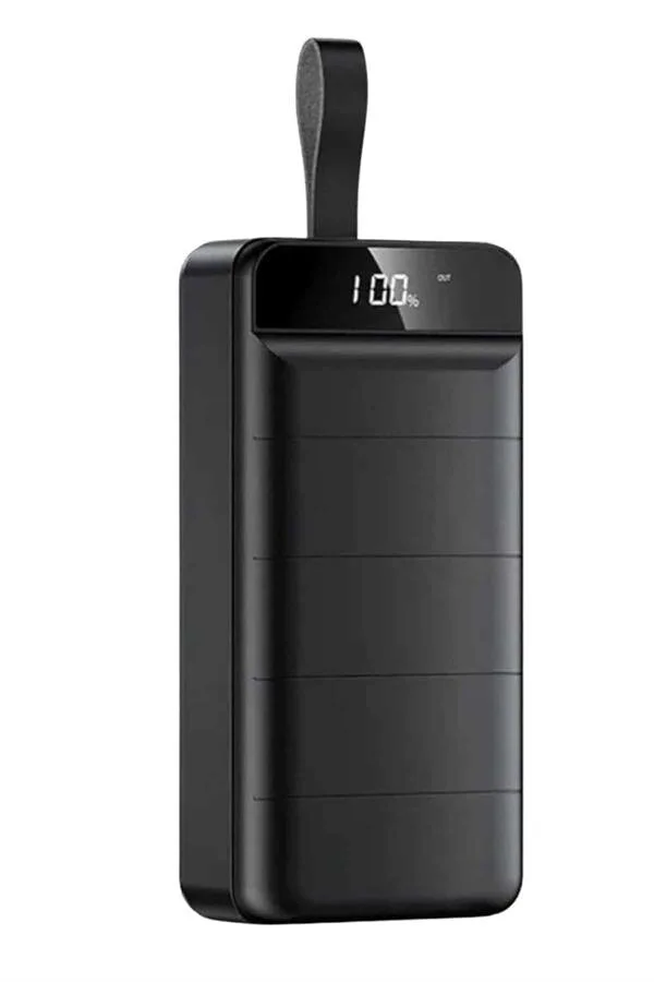 50000mAh Hızlı Şarj Powerbank - Taşınabilir 4 Portlu Akıllı Şarj Cihazı