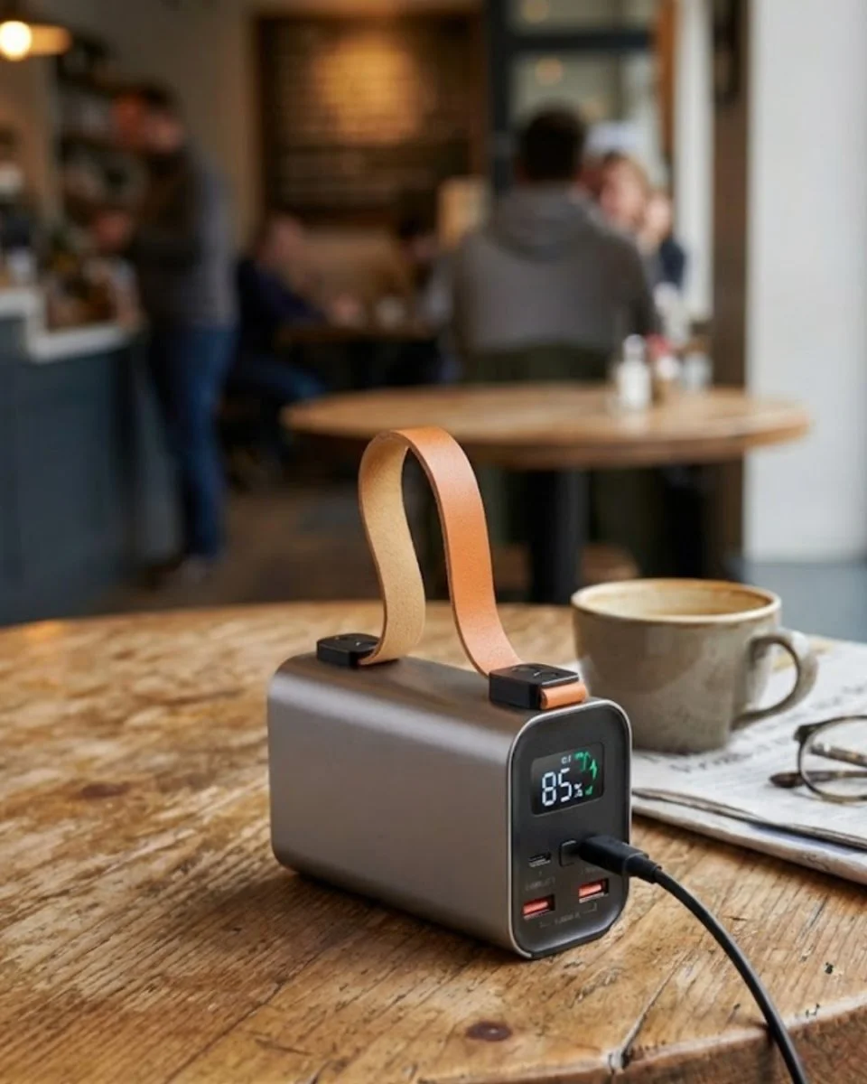 50000mAh Süper Hızlı Şarj Taşınabilir Power Bank - LED Ekranlı