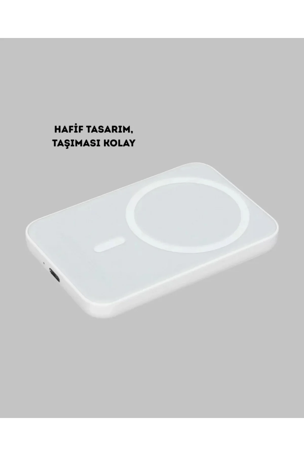 5000mAh Manyetik Powerbank – iPhone Serisi İçin Taşınabilir Kablo