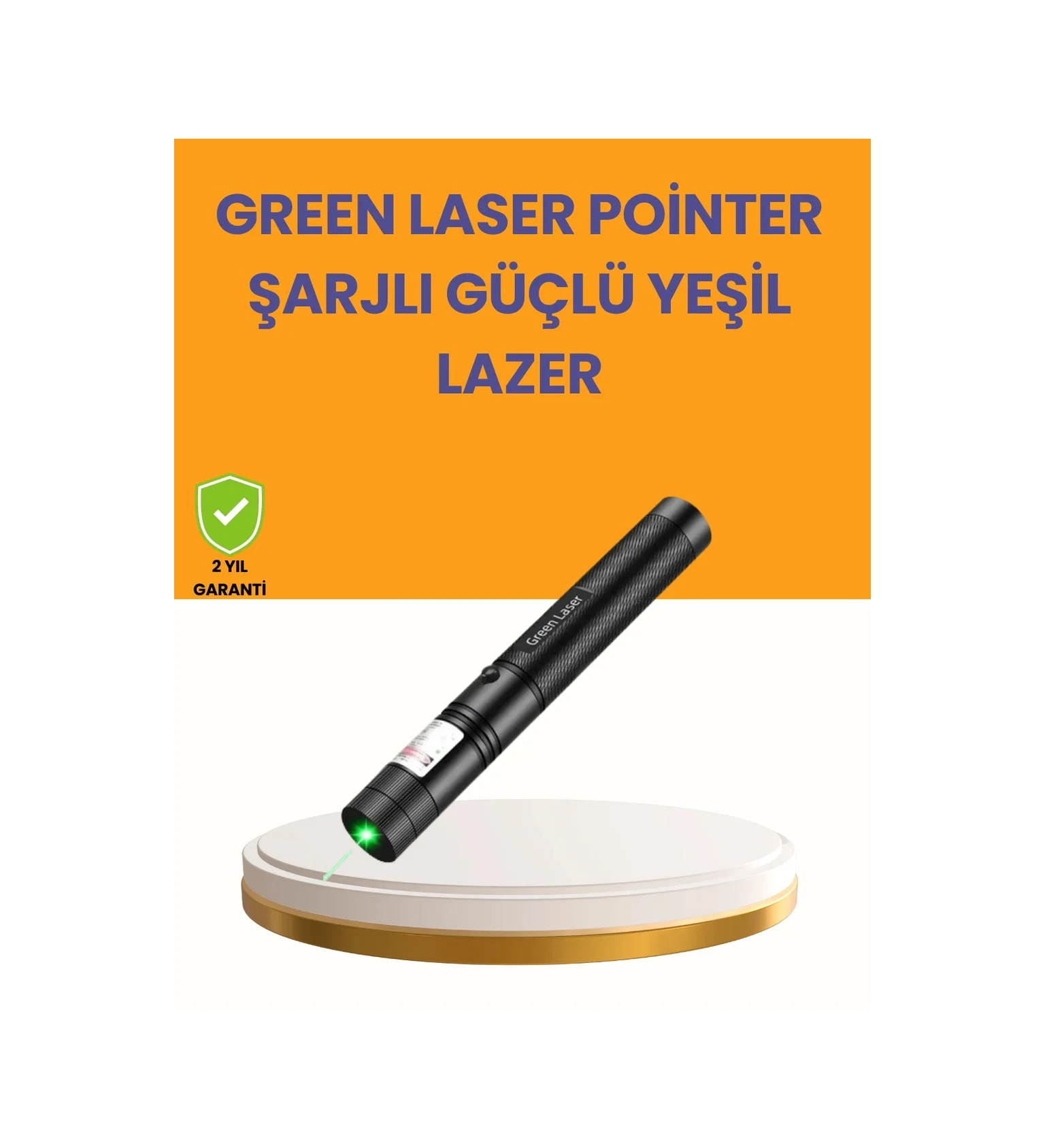 5000mw Yeşil Lazer Pointer Profesyonel Uzun Menzilli Diğer