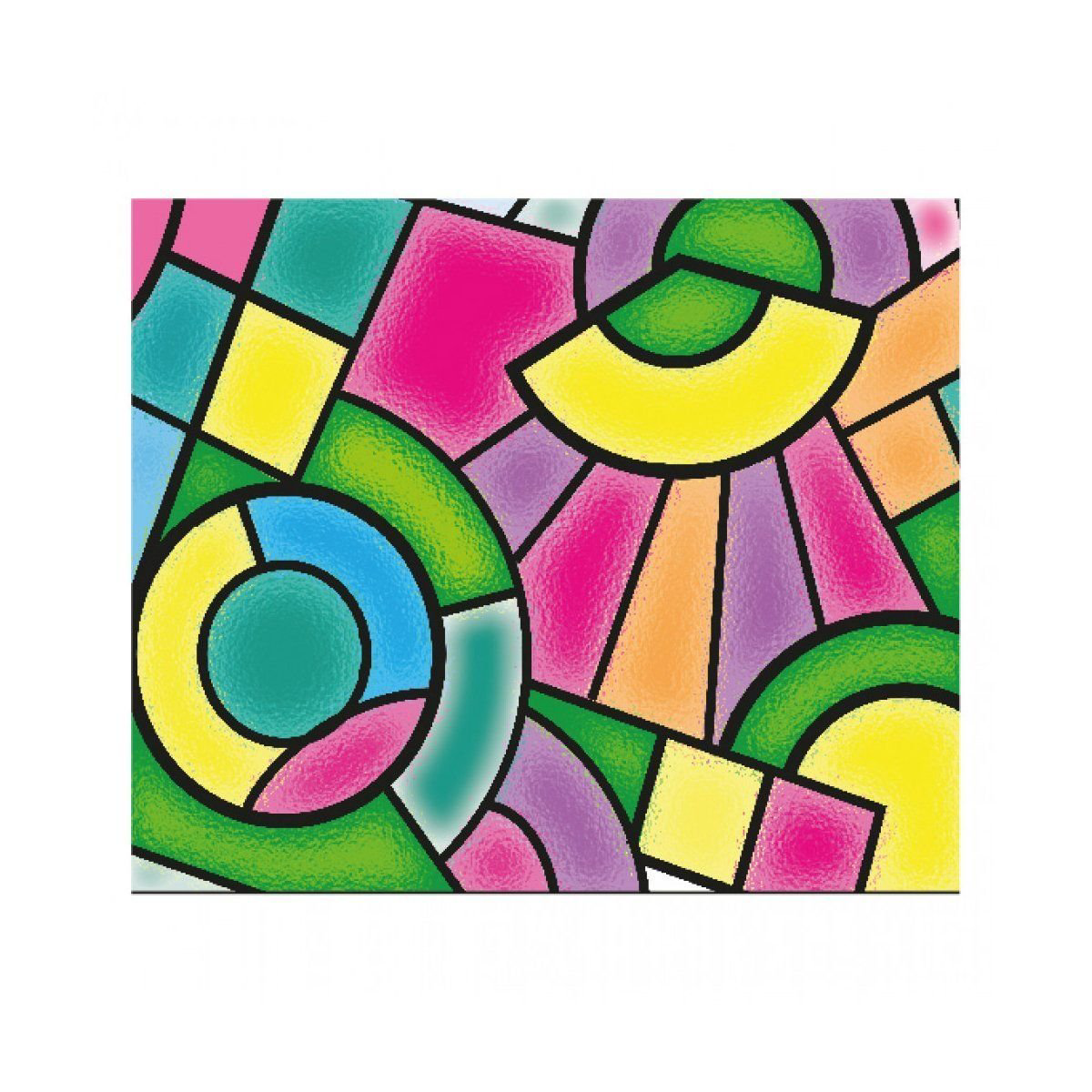 5001 KumToys Cam Vitray - Glass Painting - 1 Adet Stokta Olan Gön