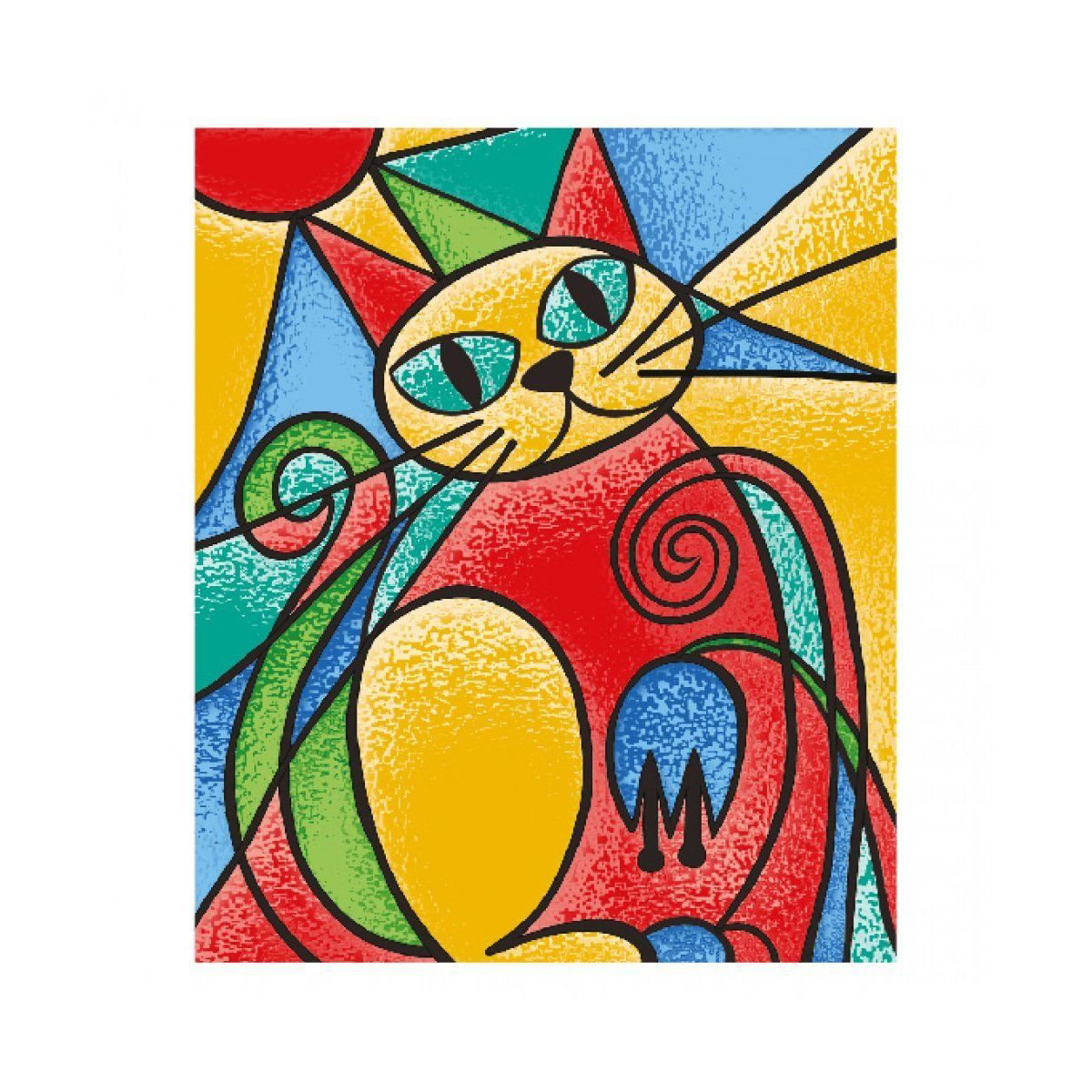 5001 KumToys Cam Vitray - Glass Painting - 1 Adet Stokta Olan Gön