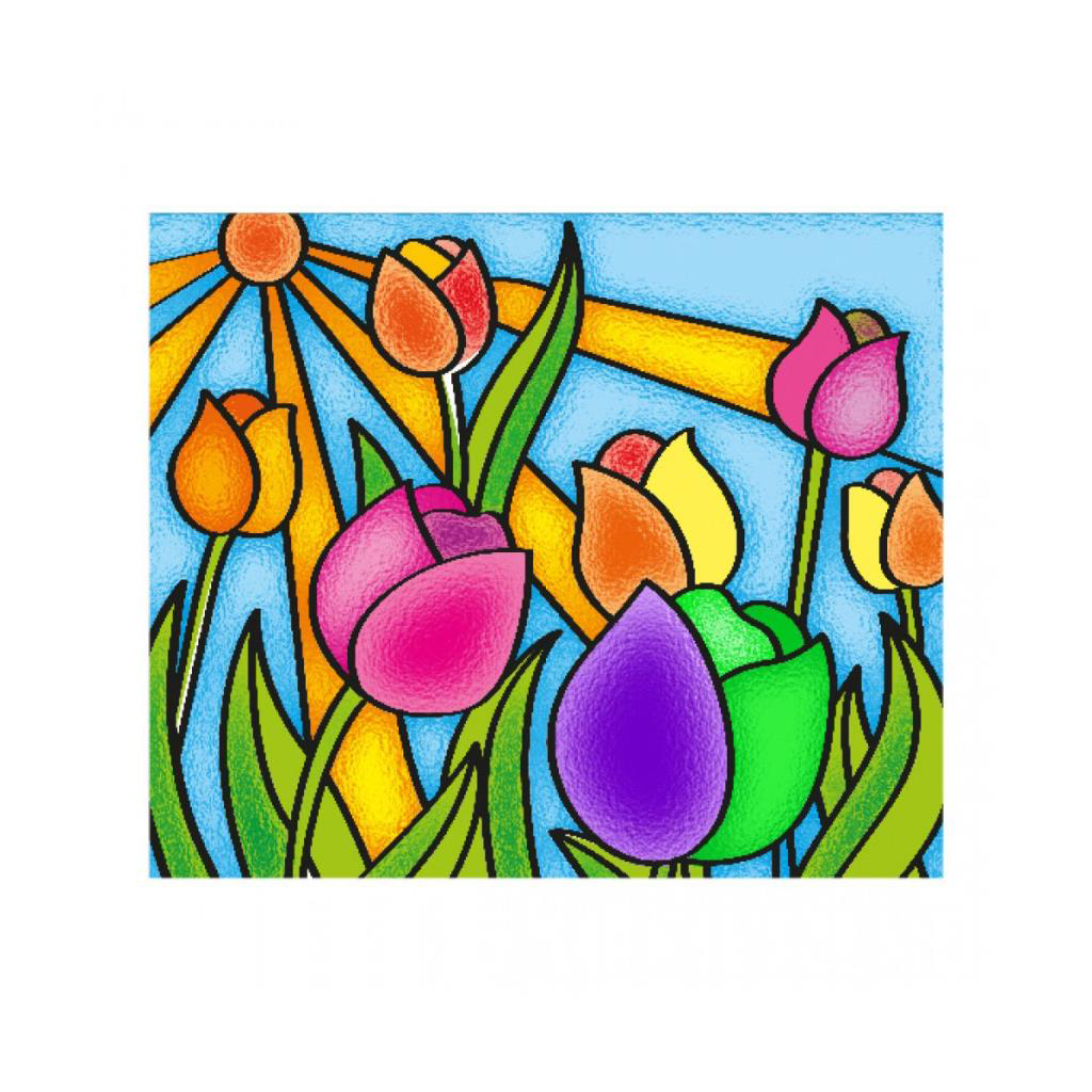 Just Cheap Store 5001Cam Vitray - Glass Painting / +6 Yaş