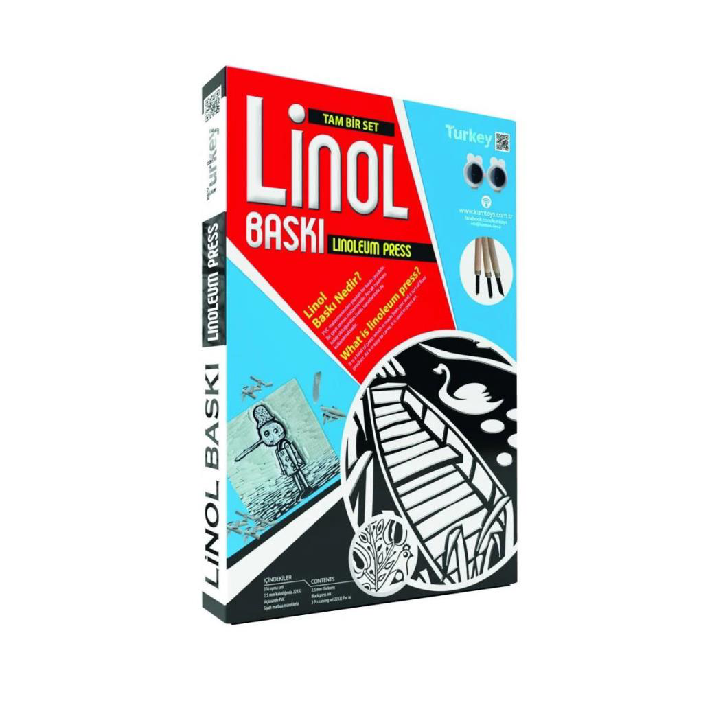 5004 Linol Baskı Seti -Kumtoys 5004 Linol Baskı Seti -Kumtoys