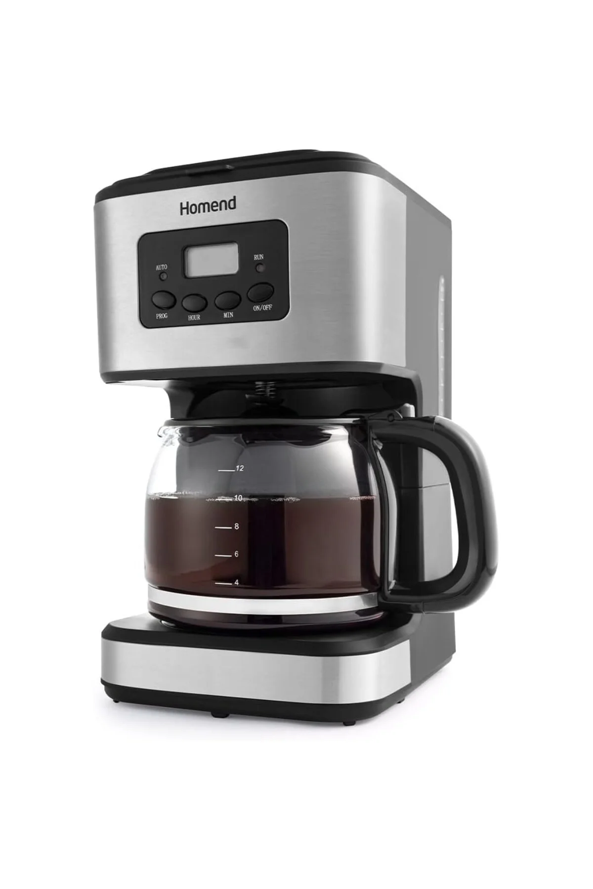 5006COFFEEBREAK Filtre Kahve Makinesi, Inox-siyah