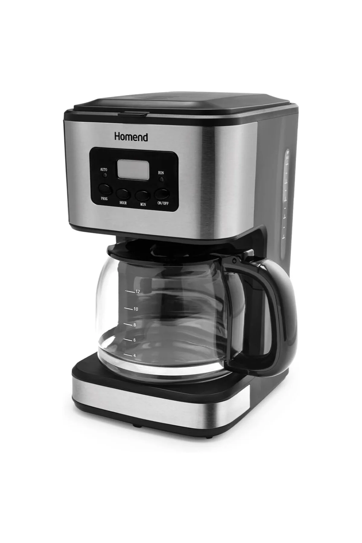 5006COFFEEBREAK Filtre Kahve Makinesi, Inox-siyah