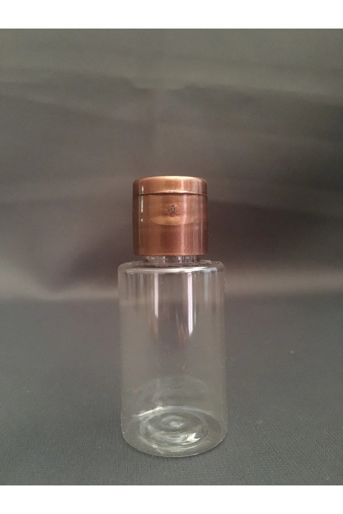 Bilgehan Buklet 500Adet 30 Ml Fliptop Kapakli Bronz Kapakli Dezenfektan Kolonya B