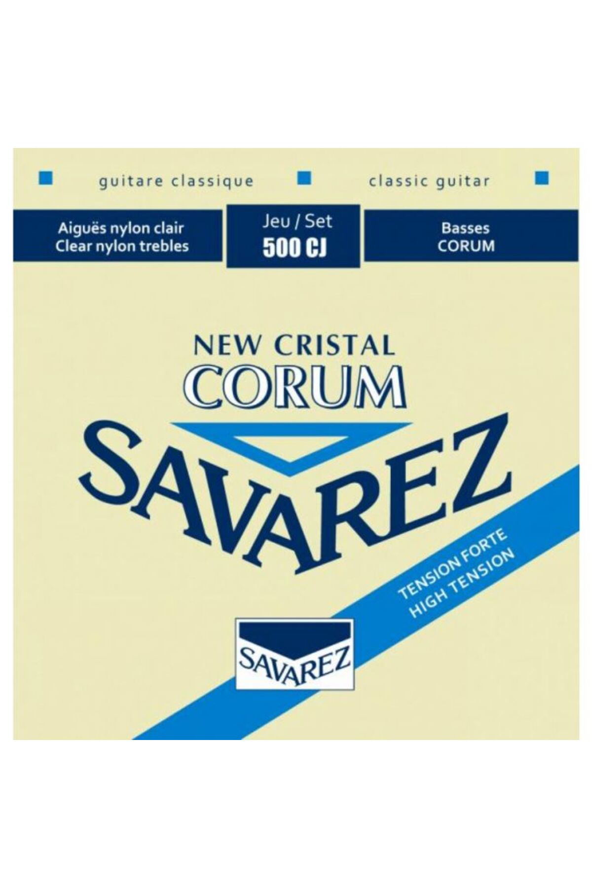 500CJ Corum Crystal Blue Forte Klasik Gitar Tel Seti