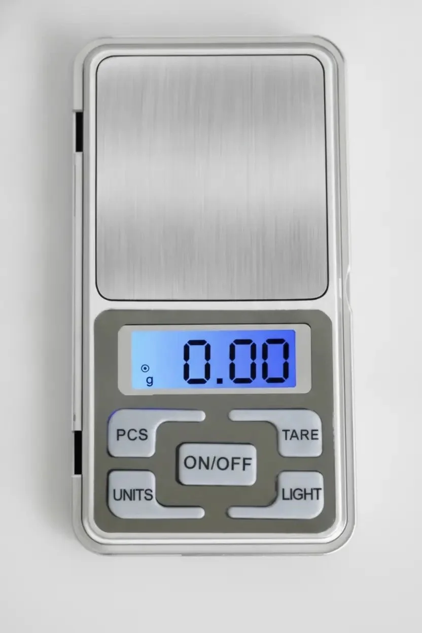 500g 0.01 Hassas Dijital Terazi Kuyumcu Eczane Laboratuvar LCD Ölçüm Tartısı Cep Tipi
