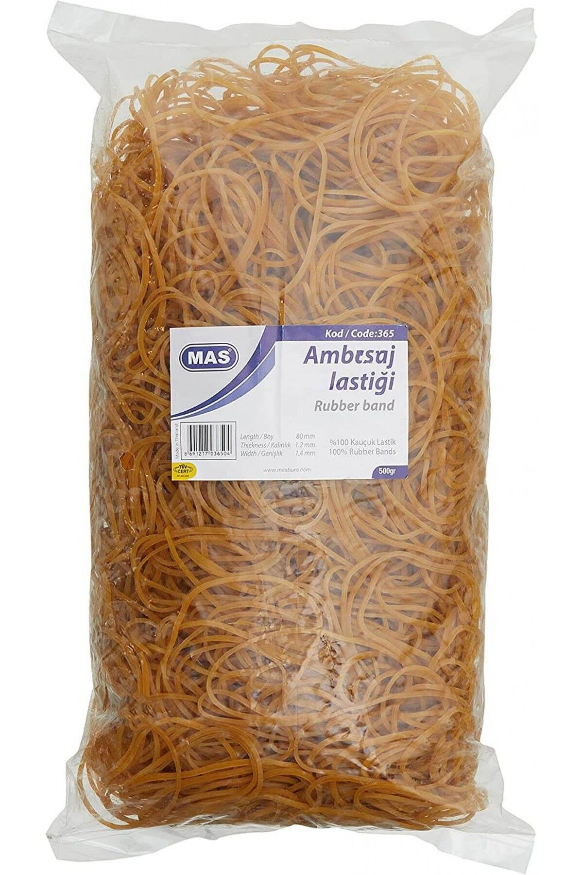 Mas 500Gr Midi Poşet Lastik / 0365