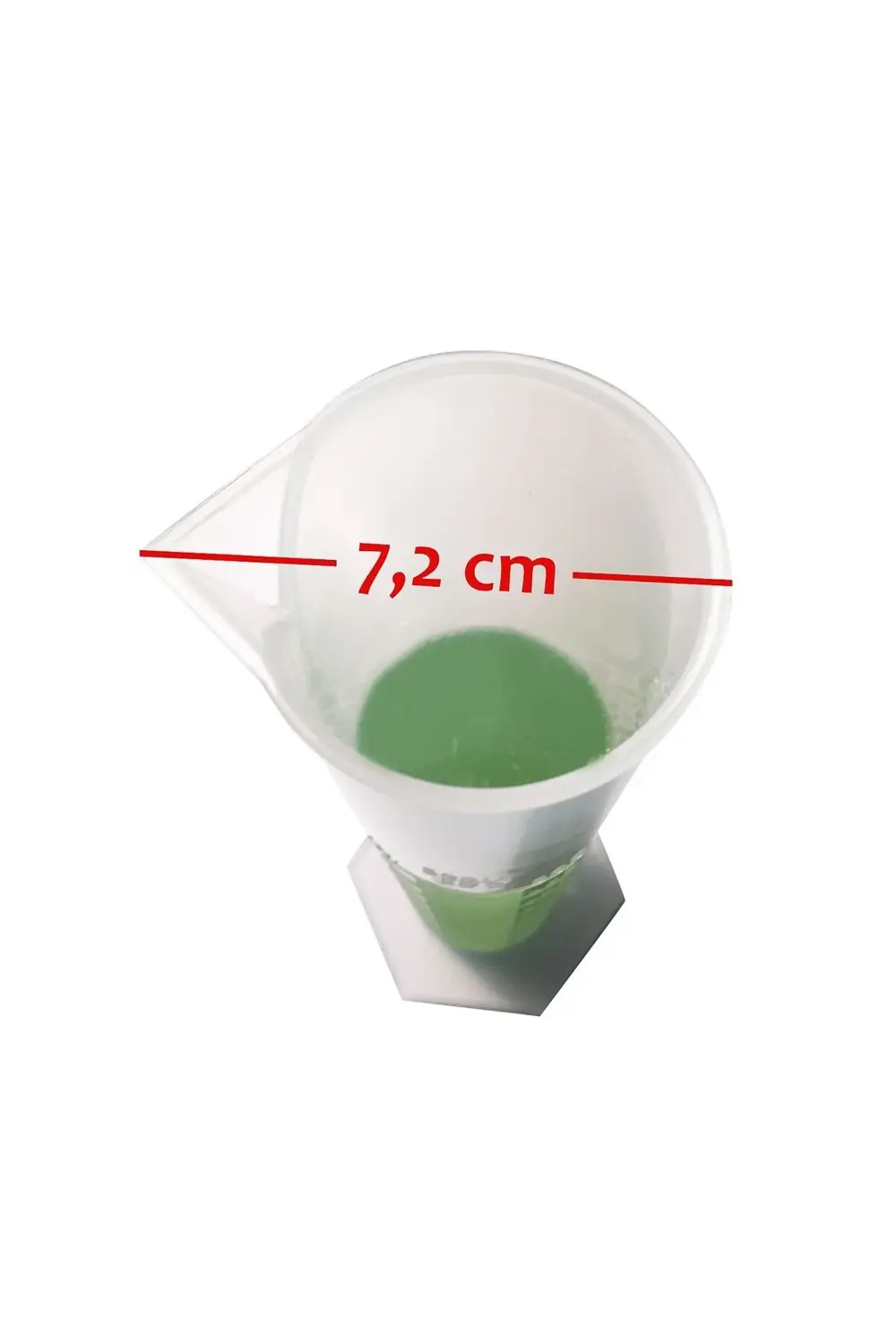 500ml Plastik Mezür Uzun Form PP 1178227