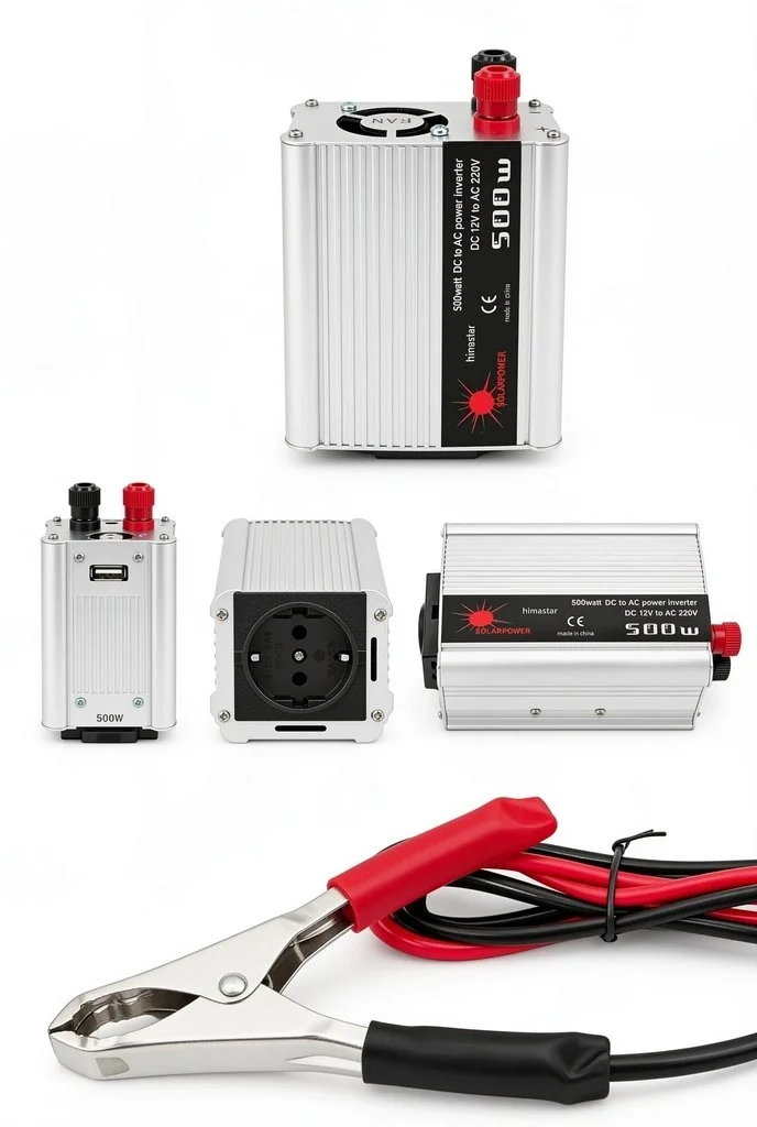 500W 12V Akü Güç İnverteri 220V AC ve USB Çıkışlı Fanlı Dönüştürücü Araç ve Karavan Kullanımı Fiyatı, Yorumları ve Özellikleri