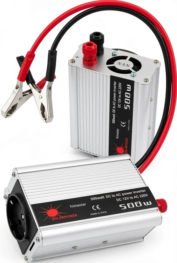 500W 12V Akü İnverteri 220V AC Çıkışlı USB Portlu Fanlı Güç Dönüştürücü Araç Karavan Kullanımı Fiyatı, Yorumları ve Özellikleri