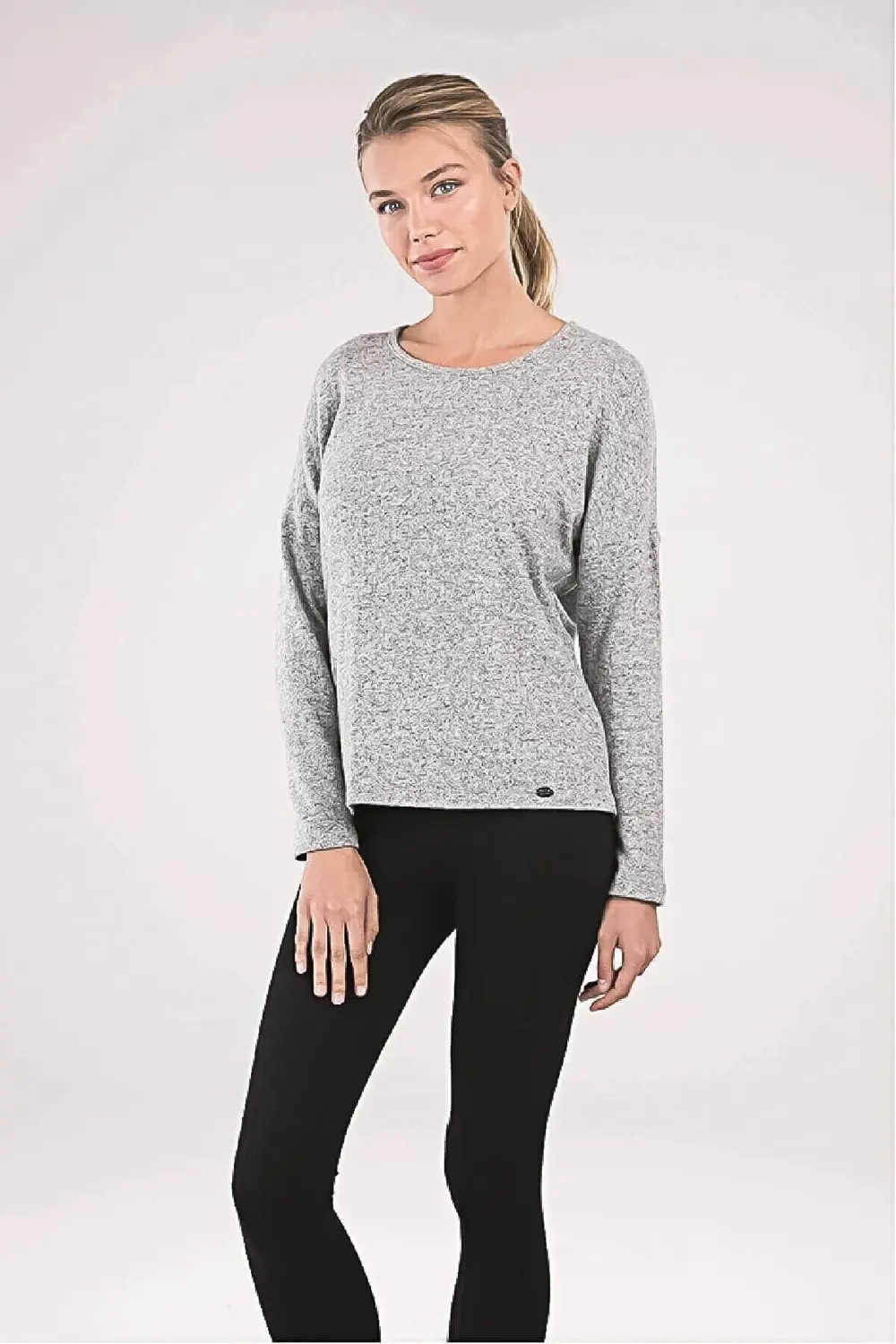 50101 Kadın Kışlık Uzun Kol Sweatshirt - Grimelanj