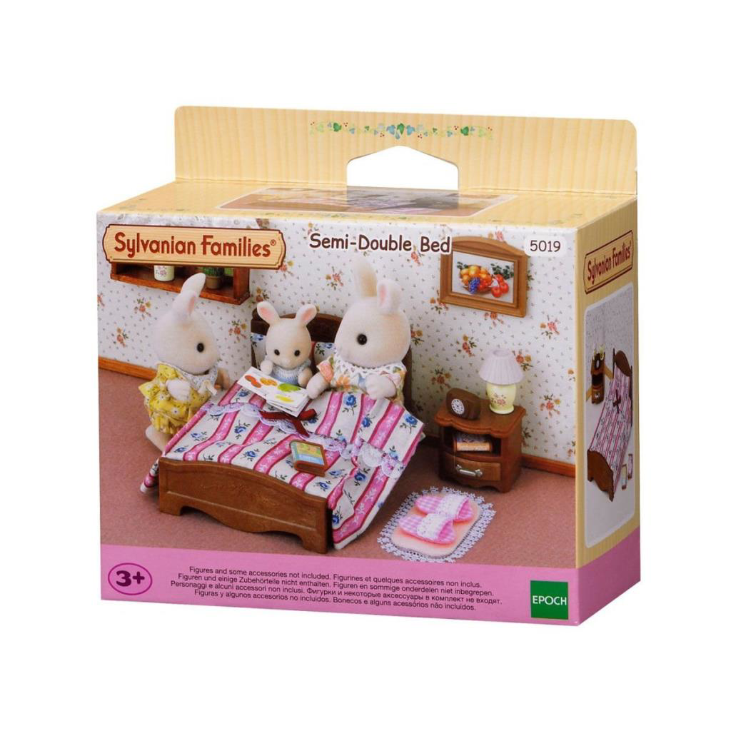 5019 Sylvanian Families İki Kişilik Yatak Seti figürler ayrı satı 5019 Sylvanian Families İki Kişilik Yatak Seti figürler ayrı satı