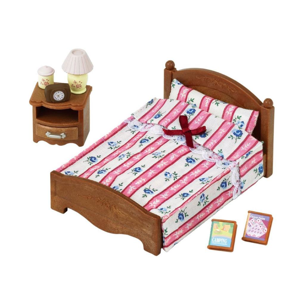 5019 Sylvanian Families İki Kişilik Yatak Seti figürler ayrı satı 5019 Sylvanian Families İki Kişilik Yatak Seti figürler ayrı satı
