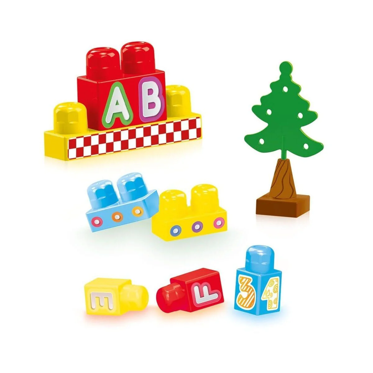 5024 OYUNCAK YOL VE BLOK SET 30 PCS