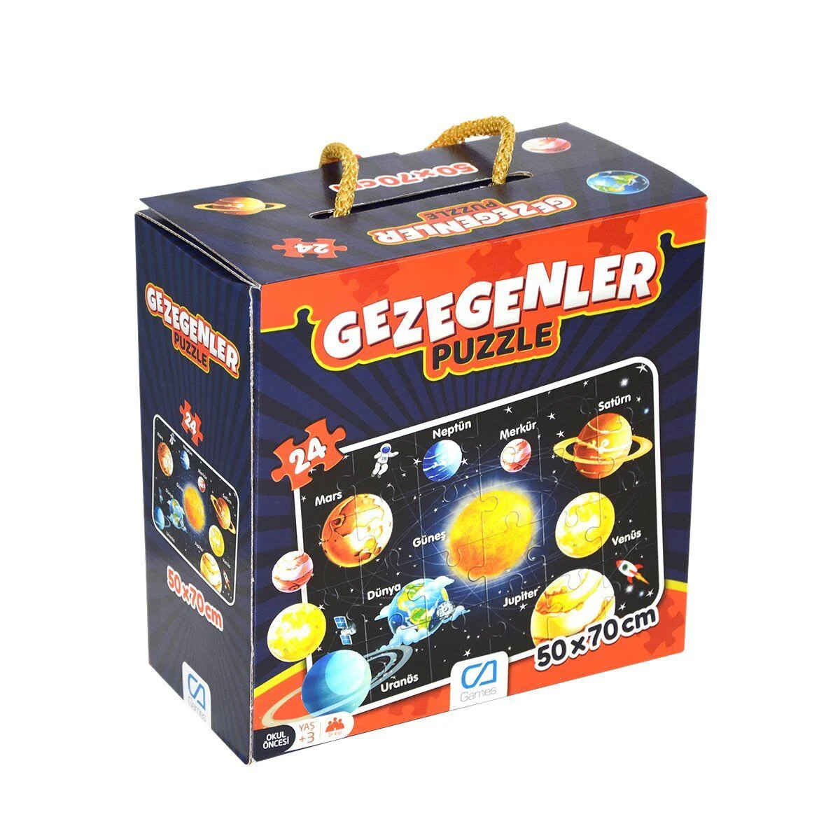5026 CA Games, Gezegenler / 24 parça Puzzle / +3 yaş Fiyatı, Yorumları ve Özellikleri