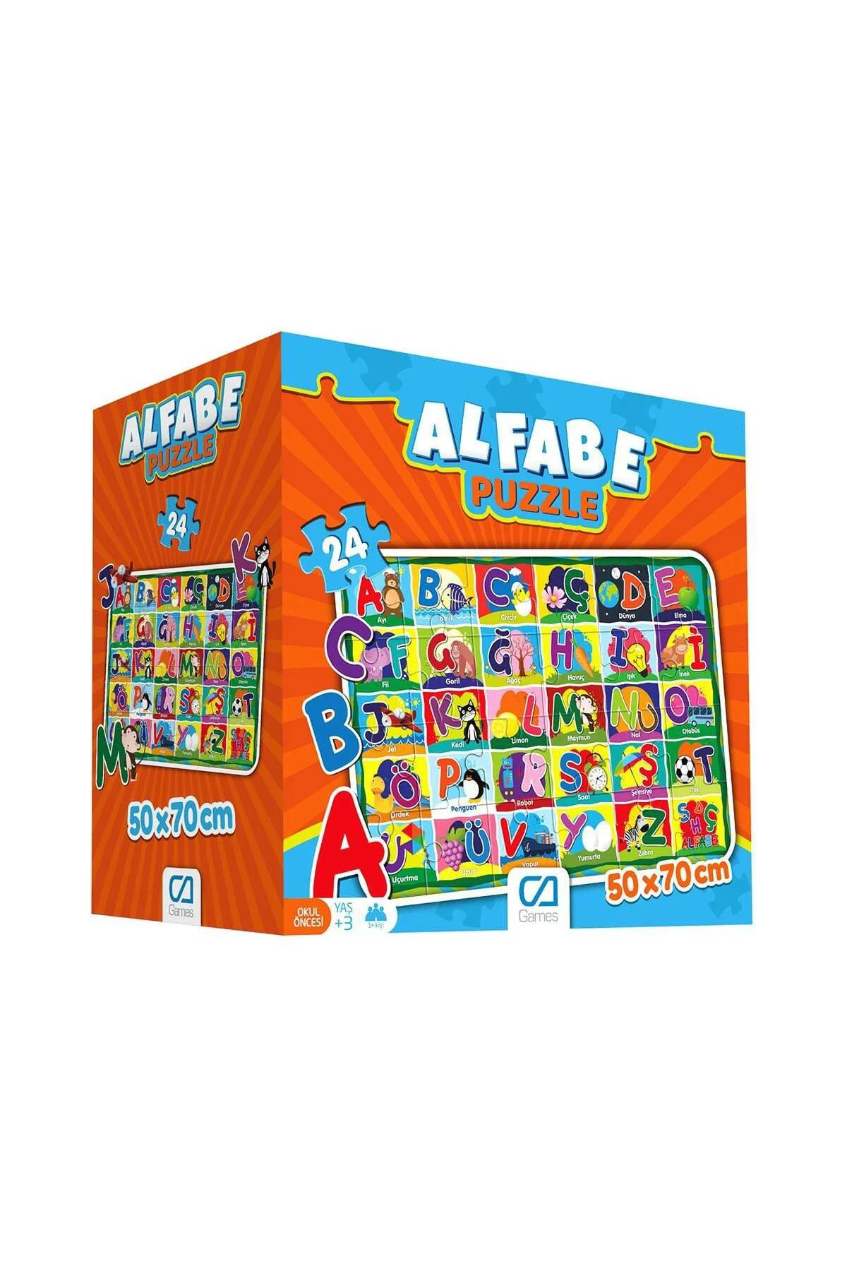 5027 Alfabe Yer Puzzle