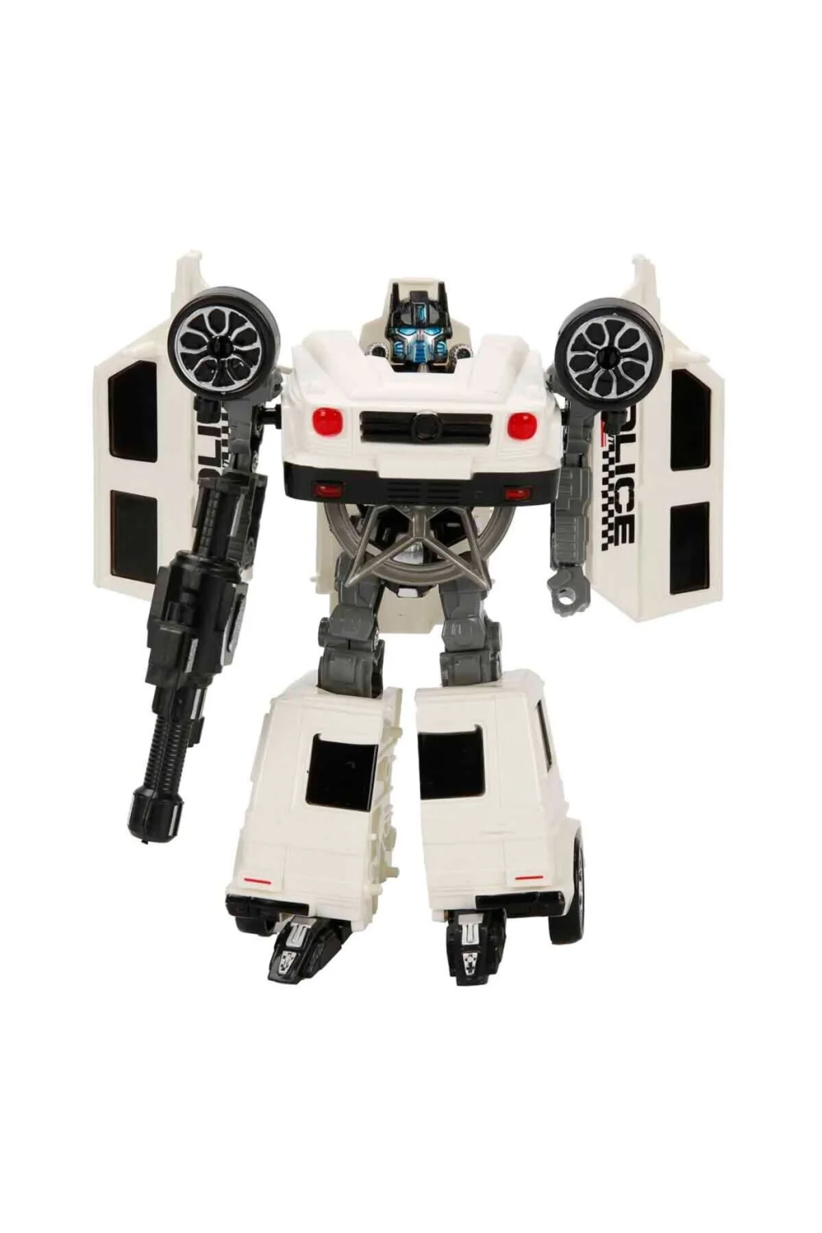 5039 NessiWorld-YFN-ROBOT TRANSFORMER POLICE-G/FAST FLAME 2R 2A