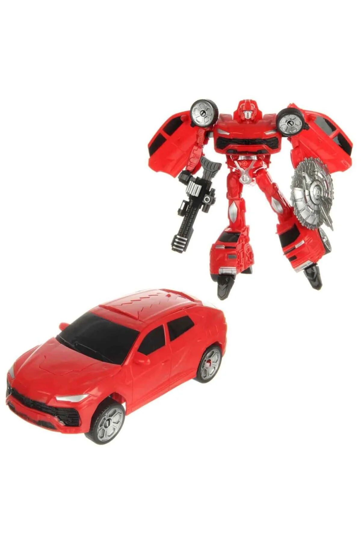 5039 NessiWorld-YFN-ROBOT TRANSFORMER POLICE-G/FAST FLAME 2R 2A