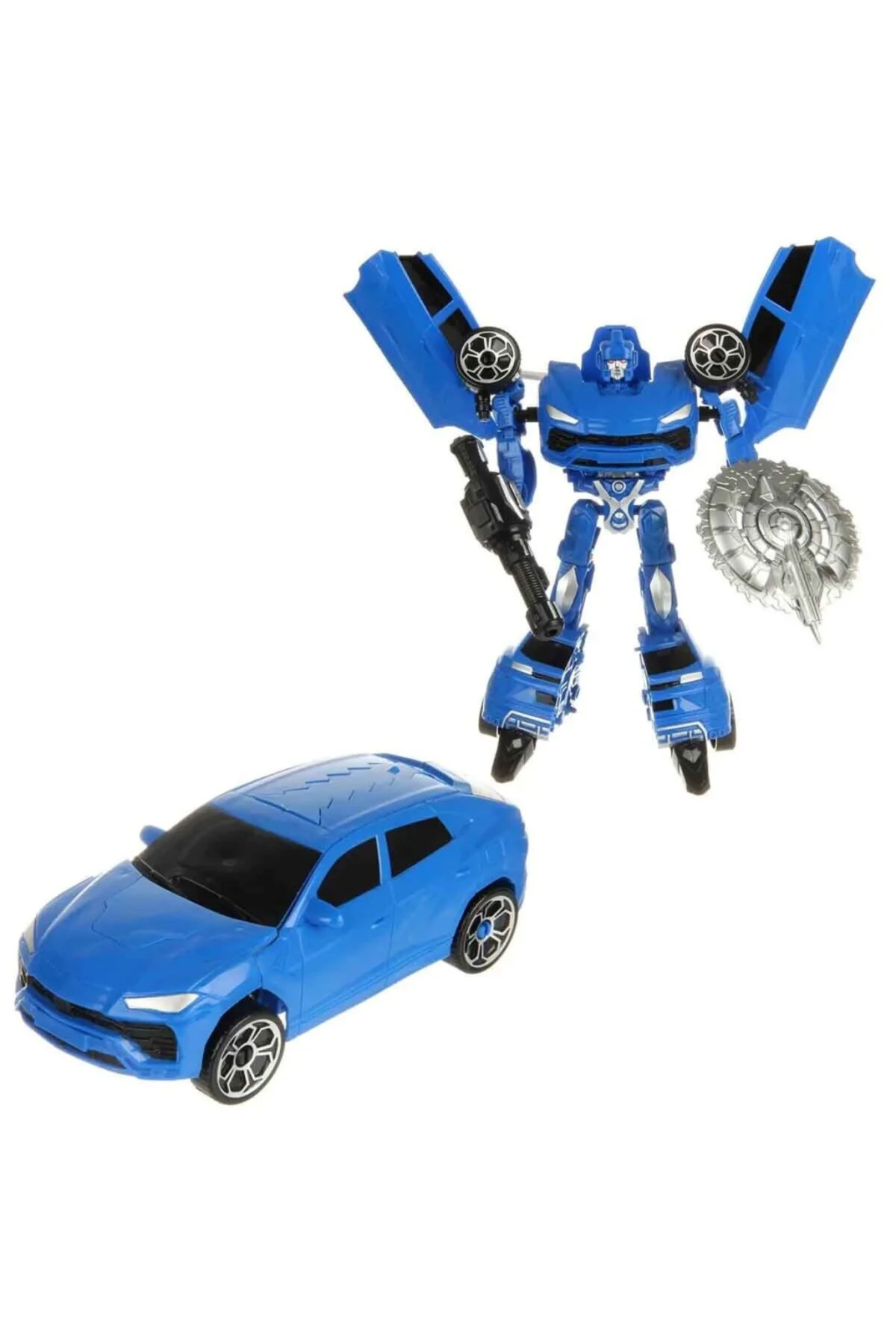 5039 NessiWorld-YFN-ROBOT TRANSFORMER POLICE-G/FAST FLAME 2R 2A