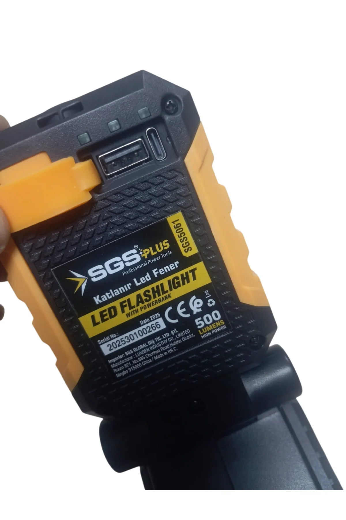 5061B Katlanabilir Led Fener 20V 500 Lumen ( Solo ) Fiyatı, Yorumları ve Özellikleri