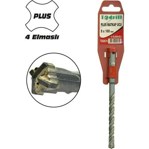 50637 26X450 mm Sds Plus 4 Elmaslı Matkap Ucu