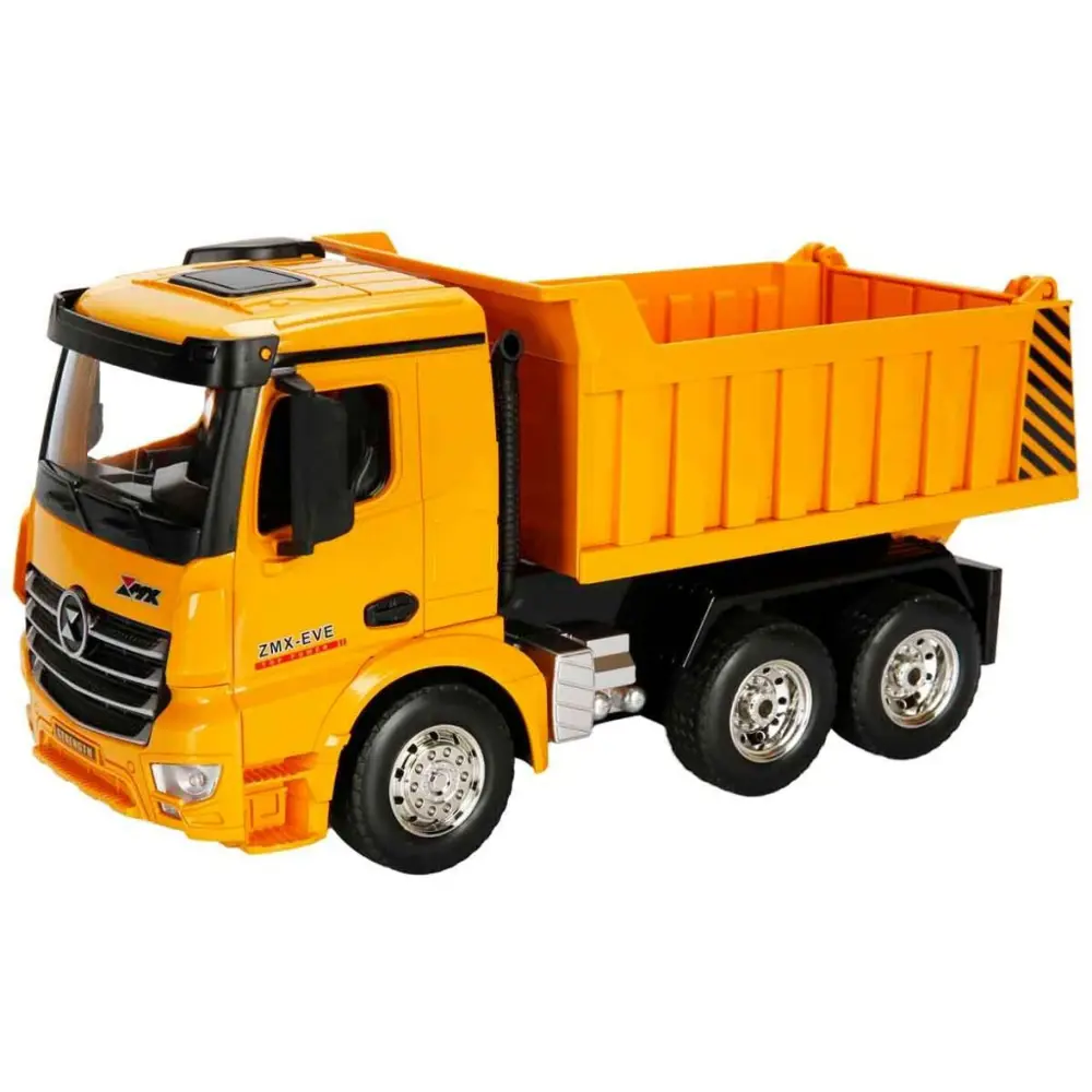 5083 NessiWorld-RST-RC İŞ MAKİNESİ 1 18 DAMPERLİ KAMYON FF IŞIKLI