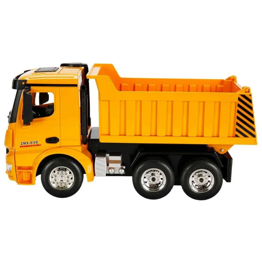 5083 NessiWorld-RST-RC İŞ MAKİNESİ 1 18 DAMPERLİ KAMYON FF IŞIKLI
