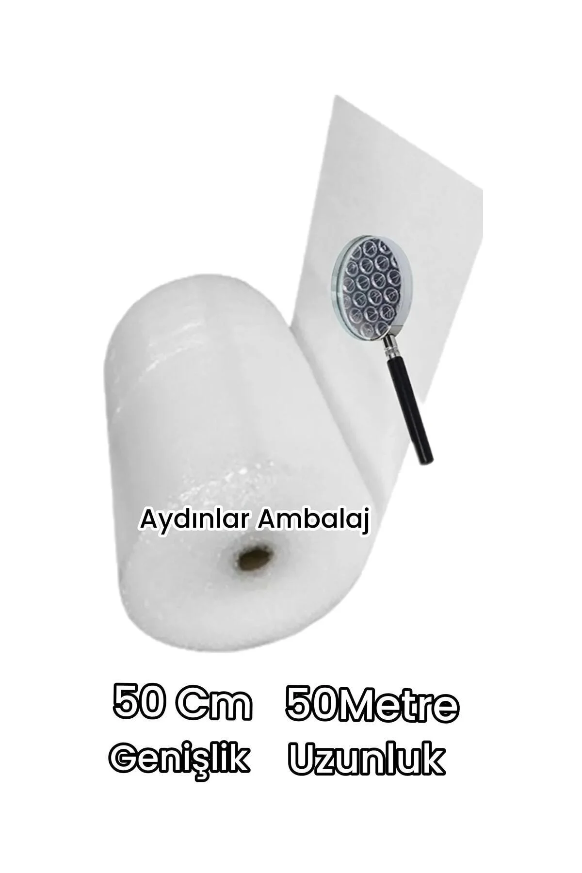 50cmx50mt Poşeti Balonlu Patpat Pıtpıt Pat Pat Taşınma 1 Adet Kol