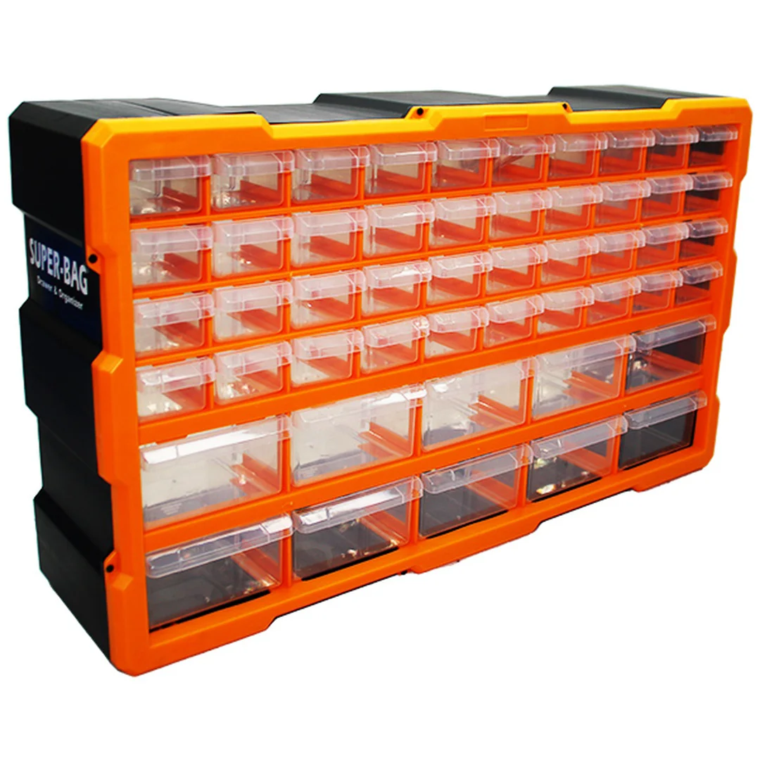 50li Mega 10byk+40kçk Monoblok Drawer Çekmece Seti 62x15.7x36cm H