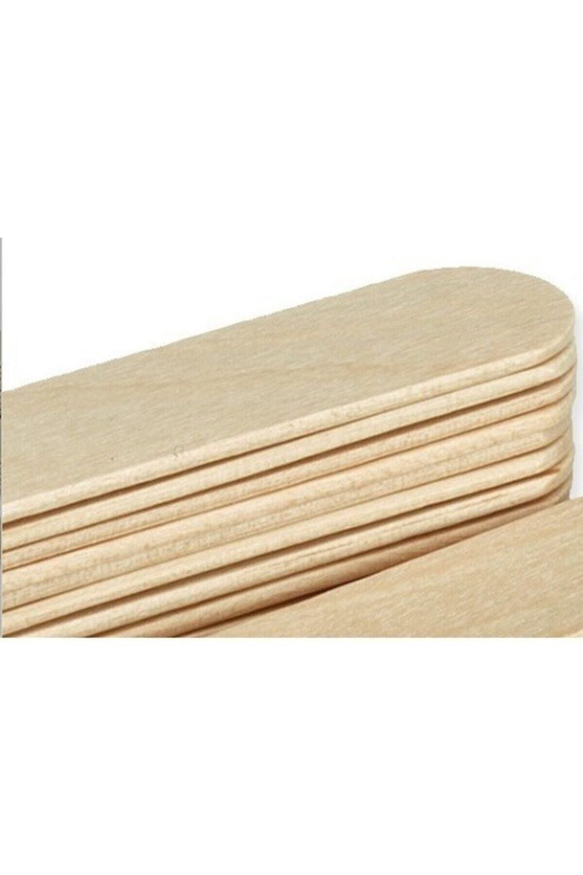 Aremed 50'Li Paket Abeslang Tahta Dil Çubuğu Basacaği - Ağda Spatulasi