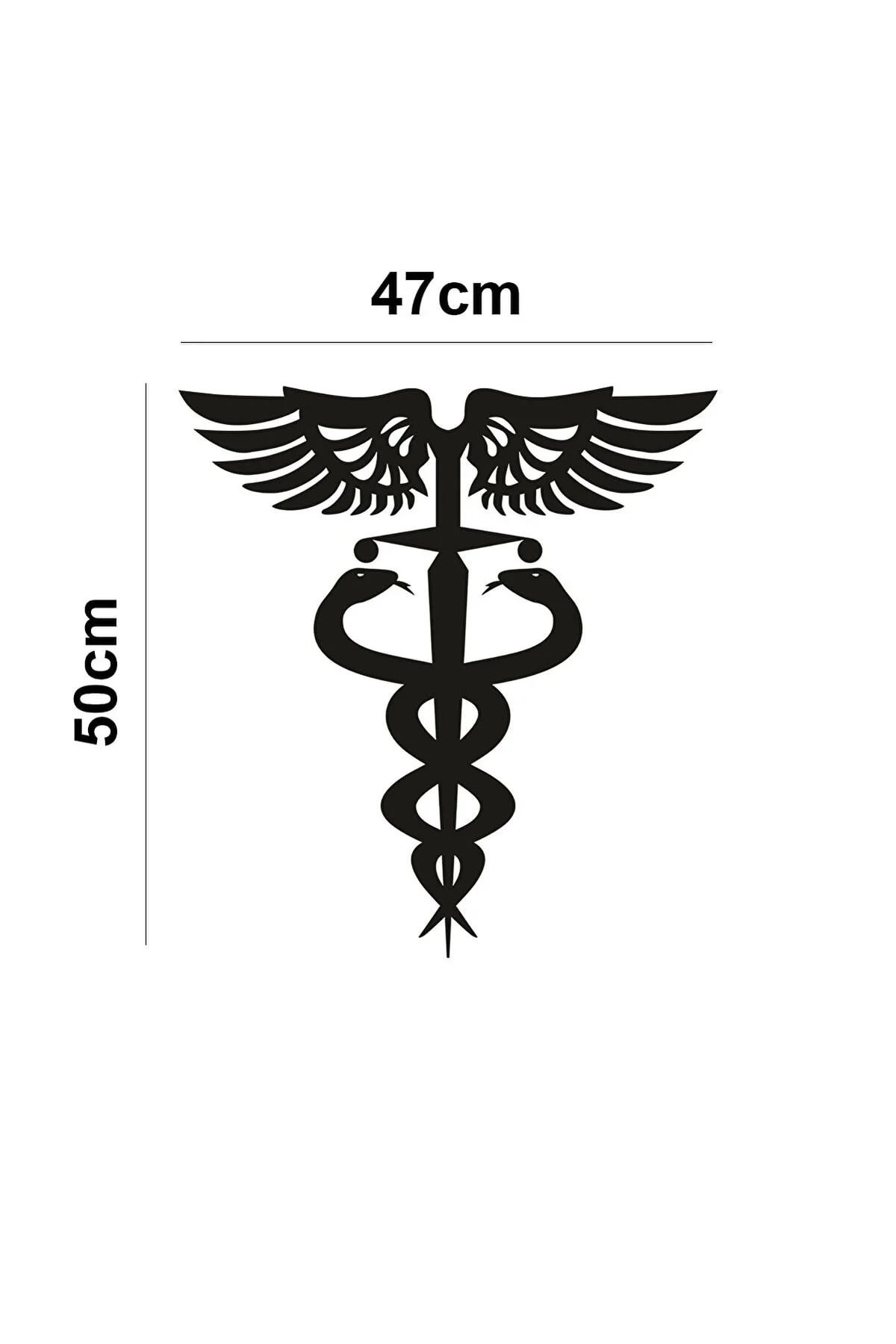 50x47 Tıp Ve Sağlık Sembolü Doktor Hemşire Eczacı Dekor Tablo Mdf