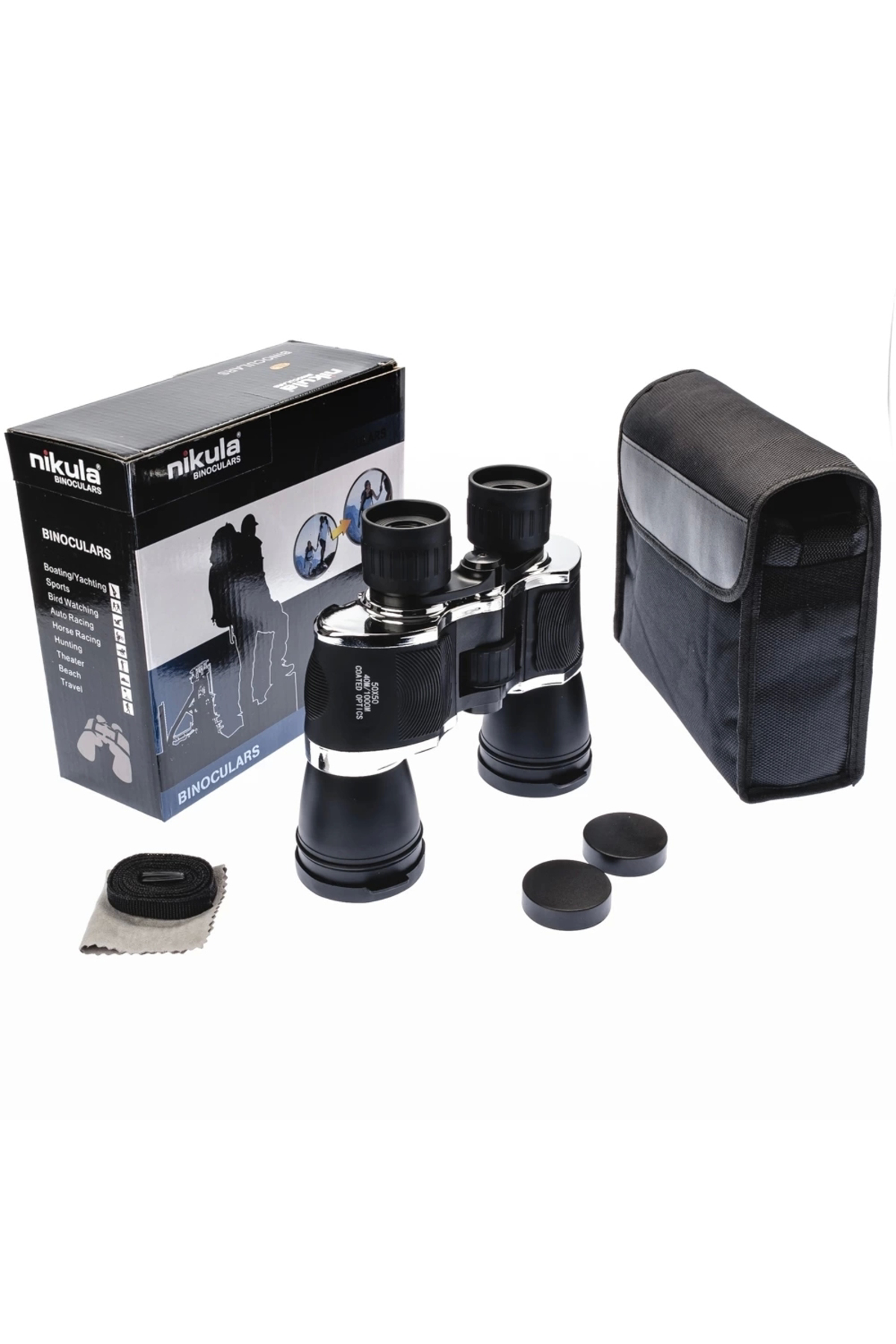 	 Yuba Avm 50X50 Metal Gövdeli, Kauçuk Kaplamalı Avcılık Gözetleme Dürbün