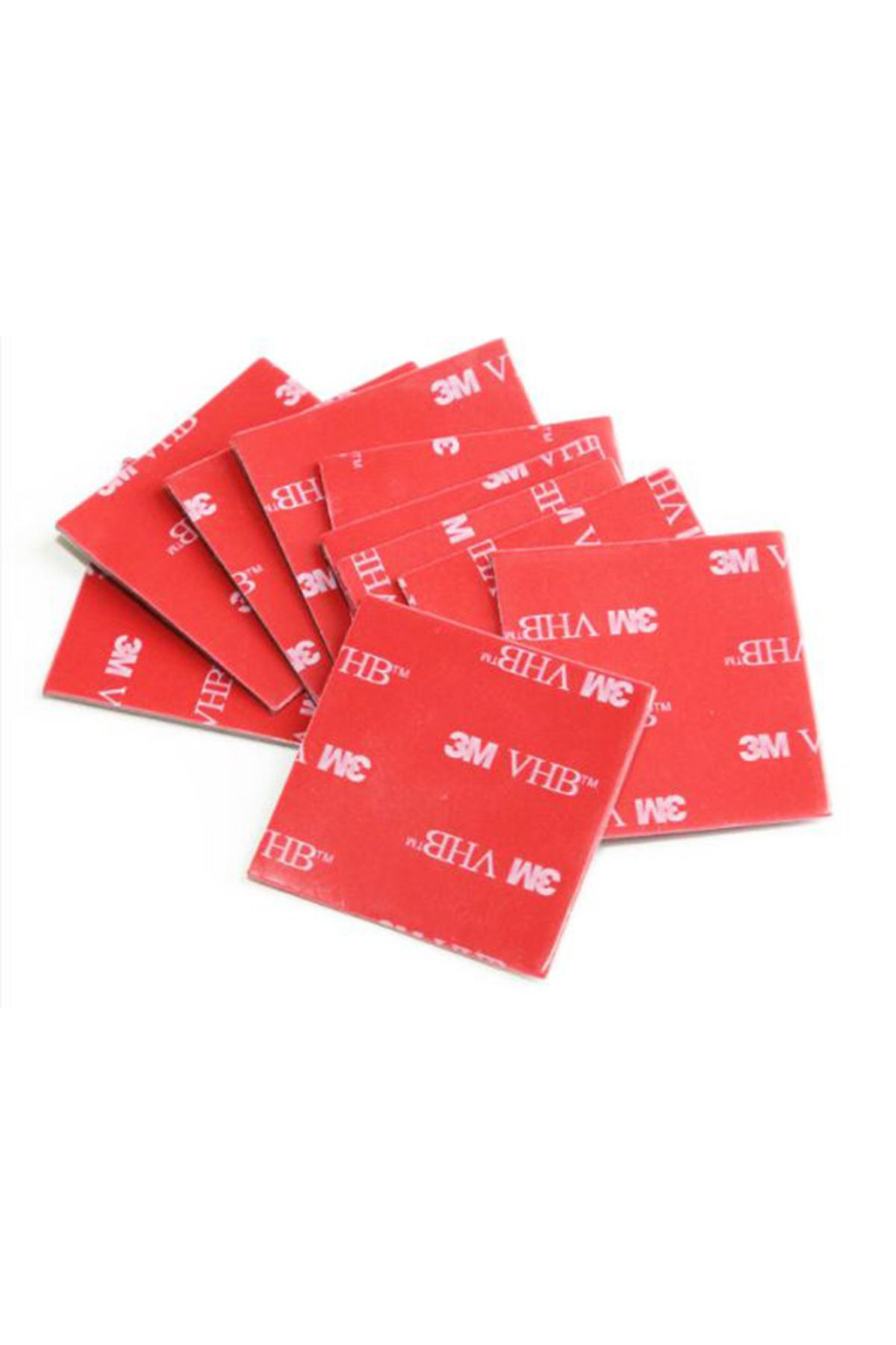 50X50MM KARE 3M ÇİFT TARAFLI BANT (10LU PAKET) GO506089MT-25704