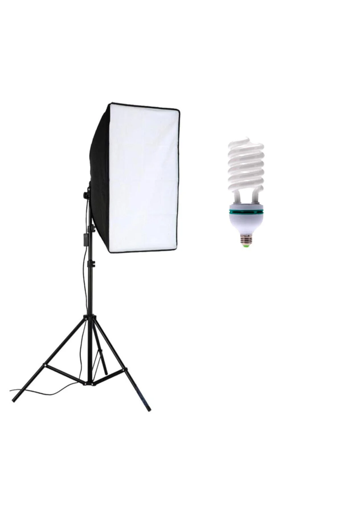 50x70 Softbox Ikili Set 2x85watt Ampullü