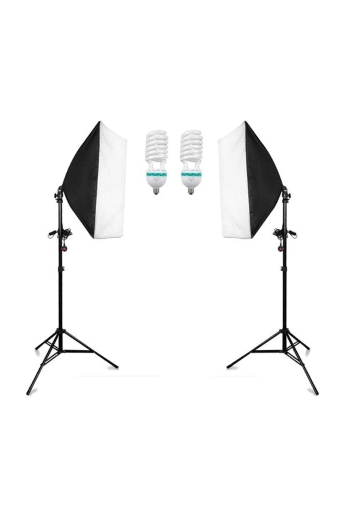 50x70 Stüdyo Için Ikili Softbox Set