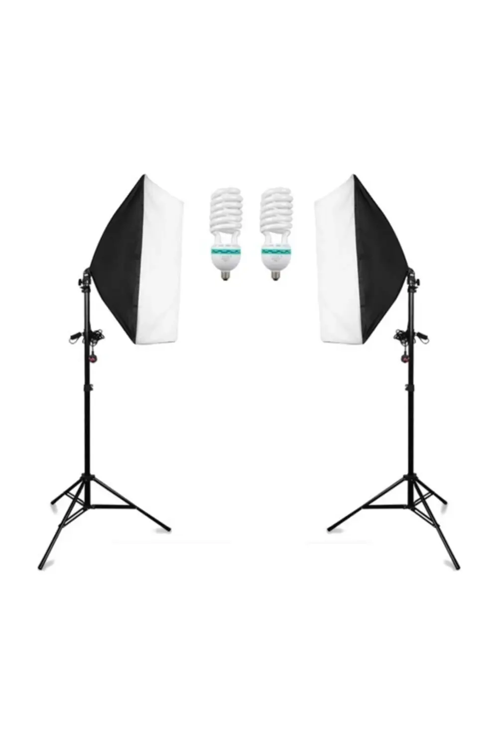 50x70 Stüdyo Için Ikili Softbox Set