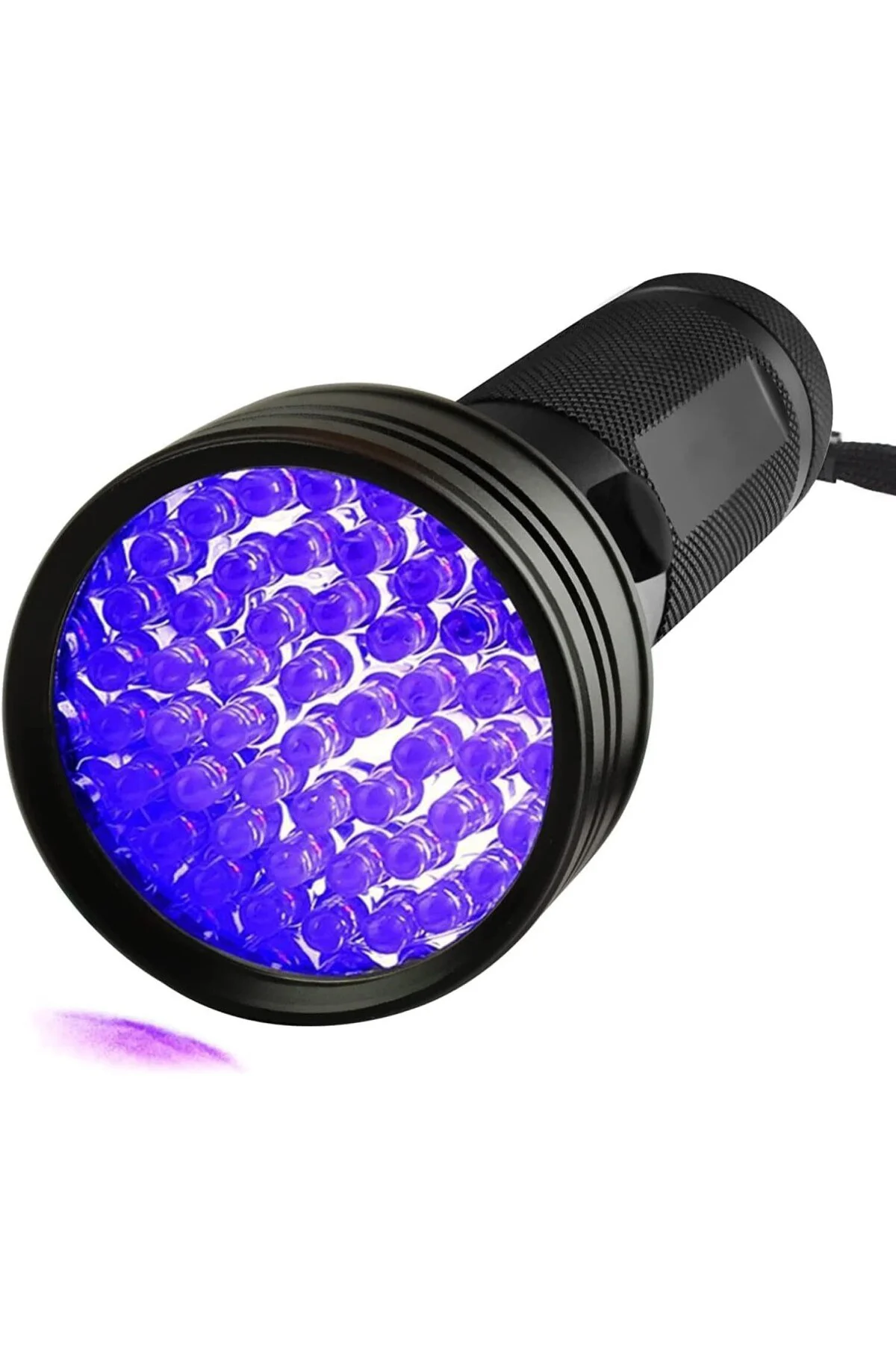 51 LED Mor Işık UV El Feneri Ultraviyole Blacklight