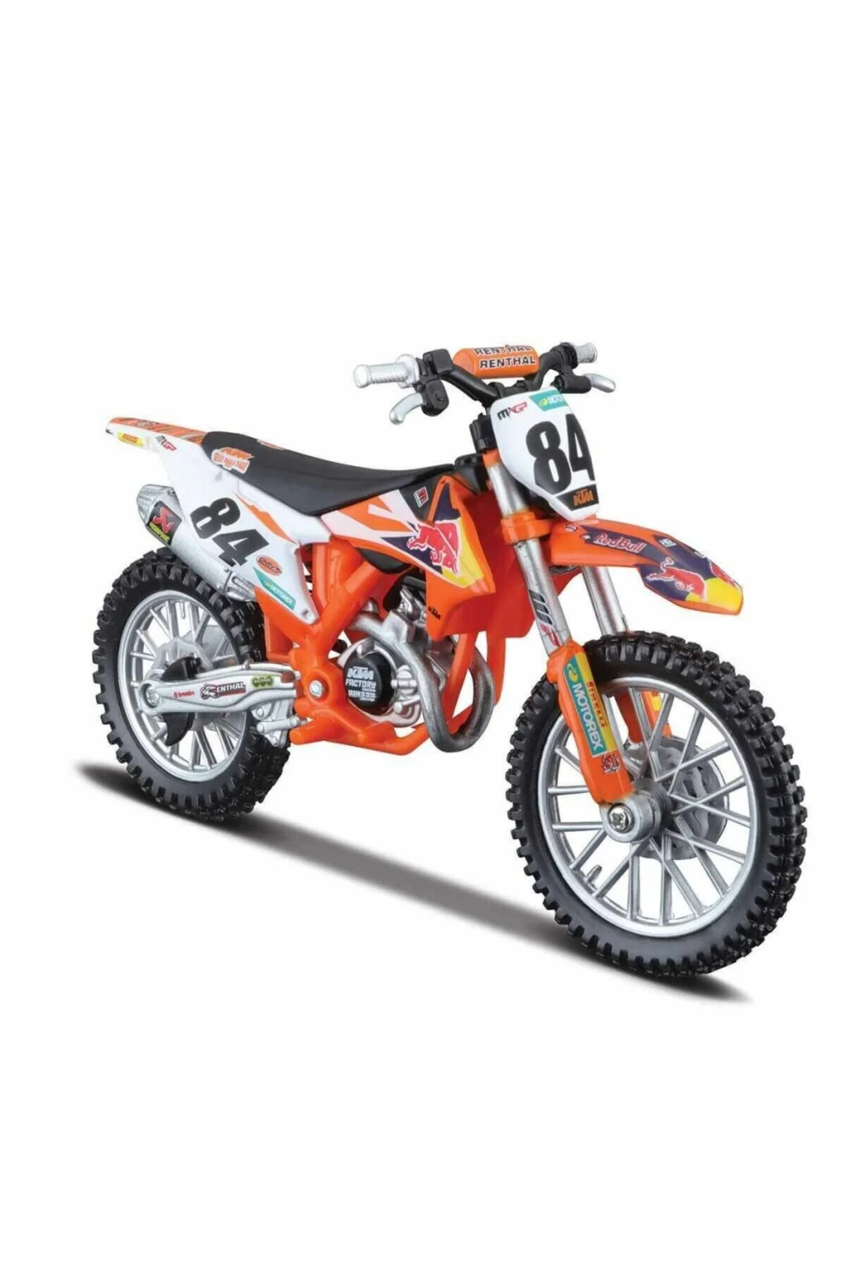51070 NessiWorld-BUR-1:18 Motor Red Bull KTM 450 2 Asorti
