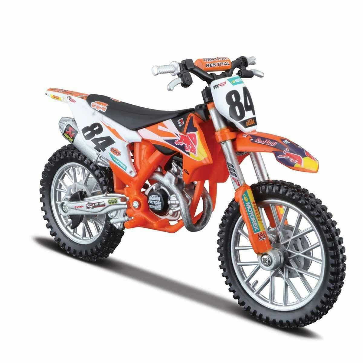51070 SUN-BUR-1:18 Motor Red Bull KTM 450- 1 Adet Stokta Olan Gön