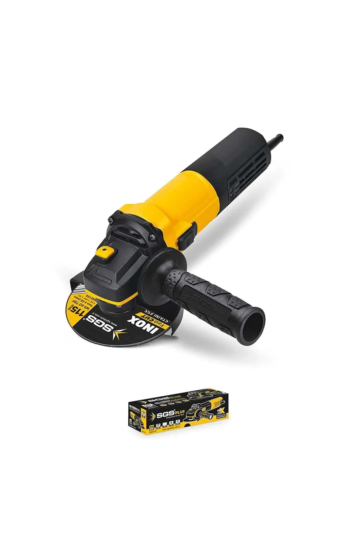 5109 Hi-Tech Profesyonel Avuç Taşlama Makinesi - 750W 115mm 11000 RPM