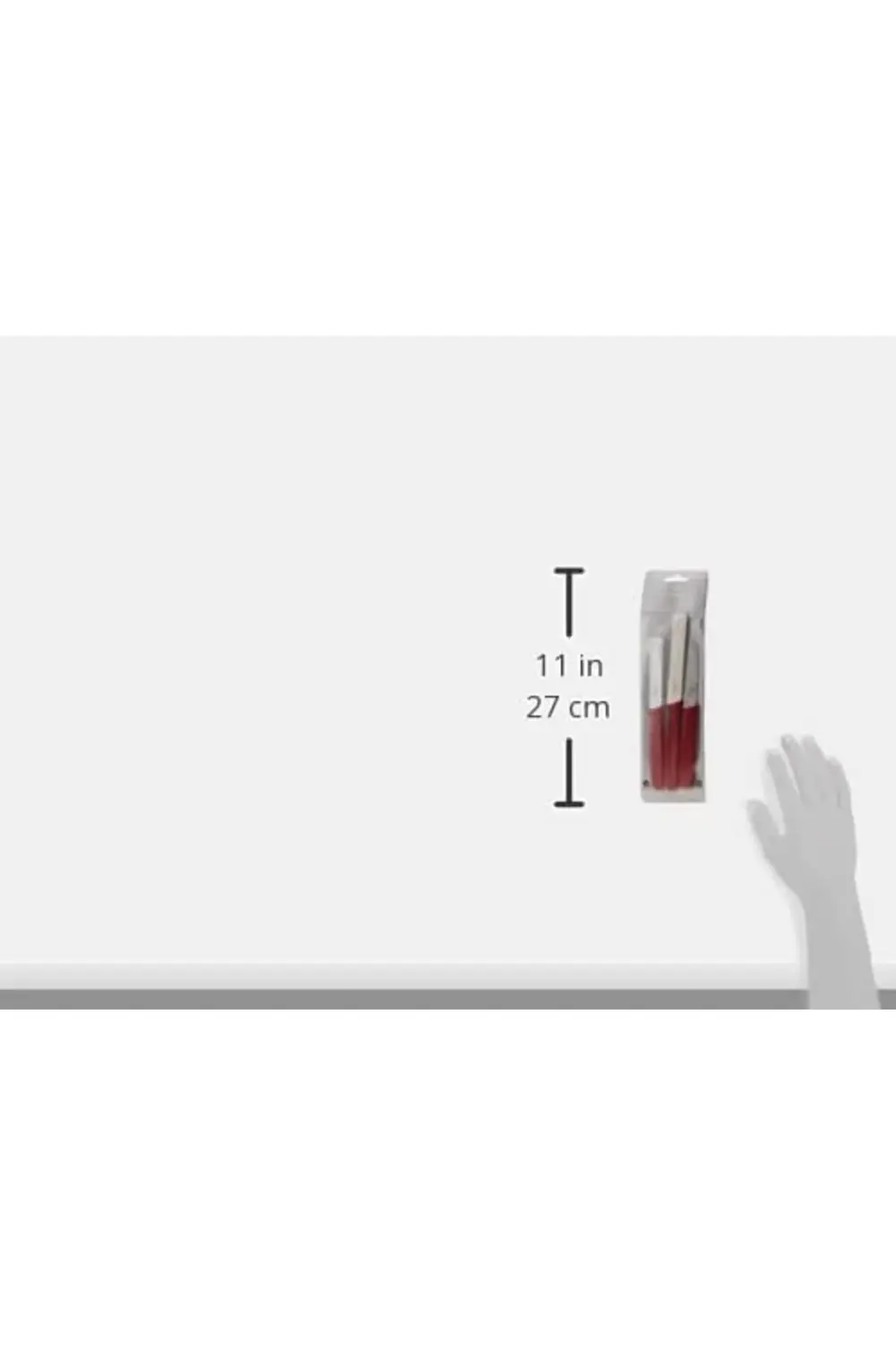 5.1111.3 3'lü Kırmızı Soyma Bıçağı Seti 1178227