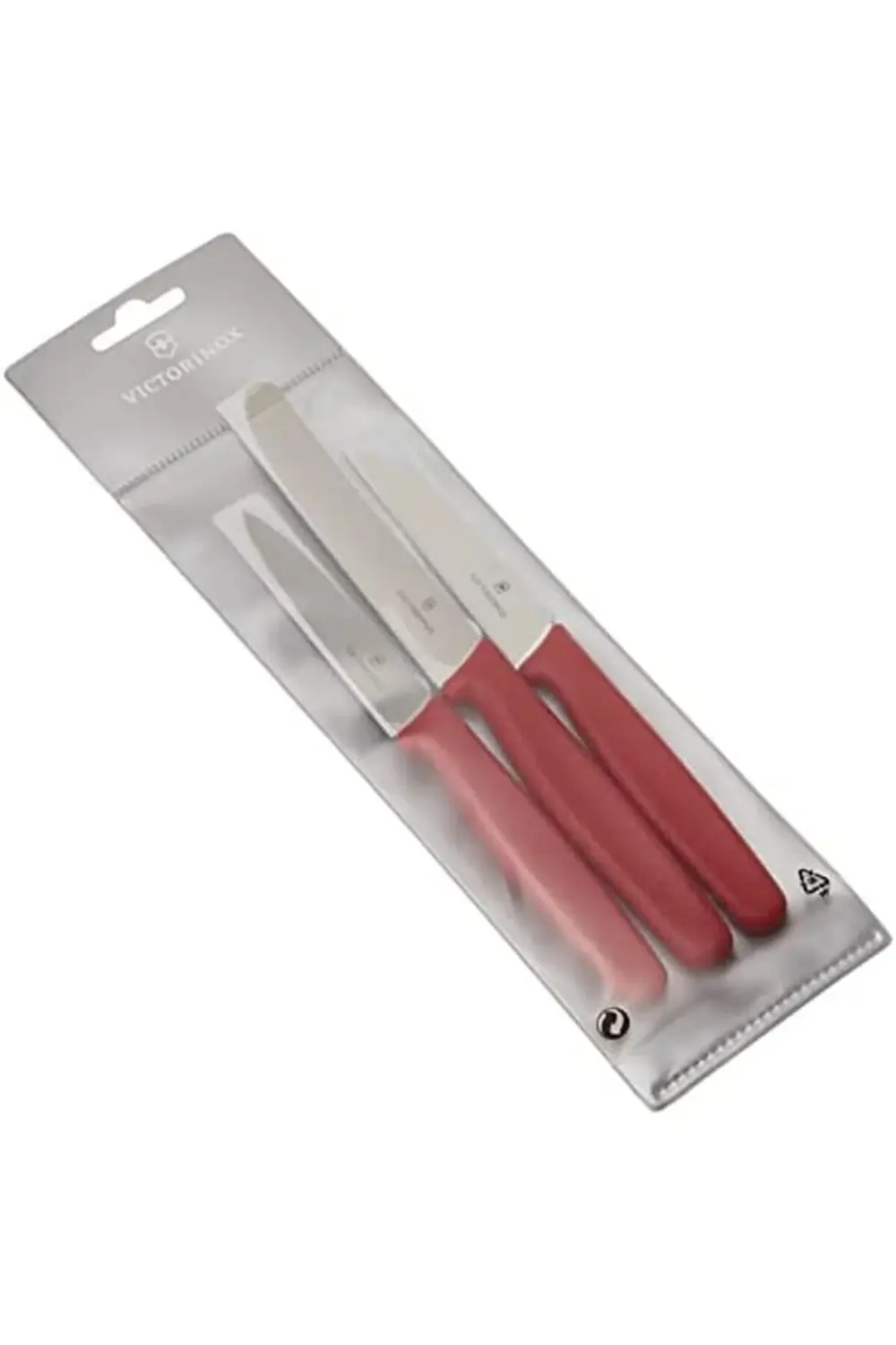 5.1111.3 3'lü Kırmızı Soyma Bıçağı Seti 1178227