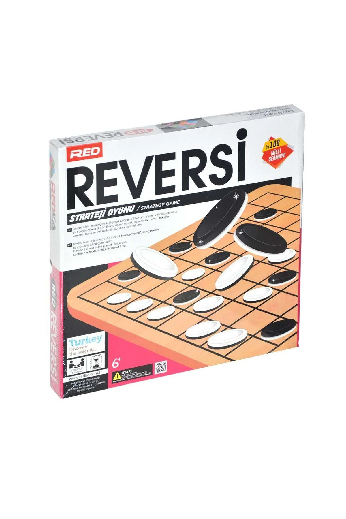 5128 Ahşap Reversi