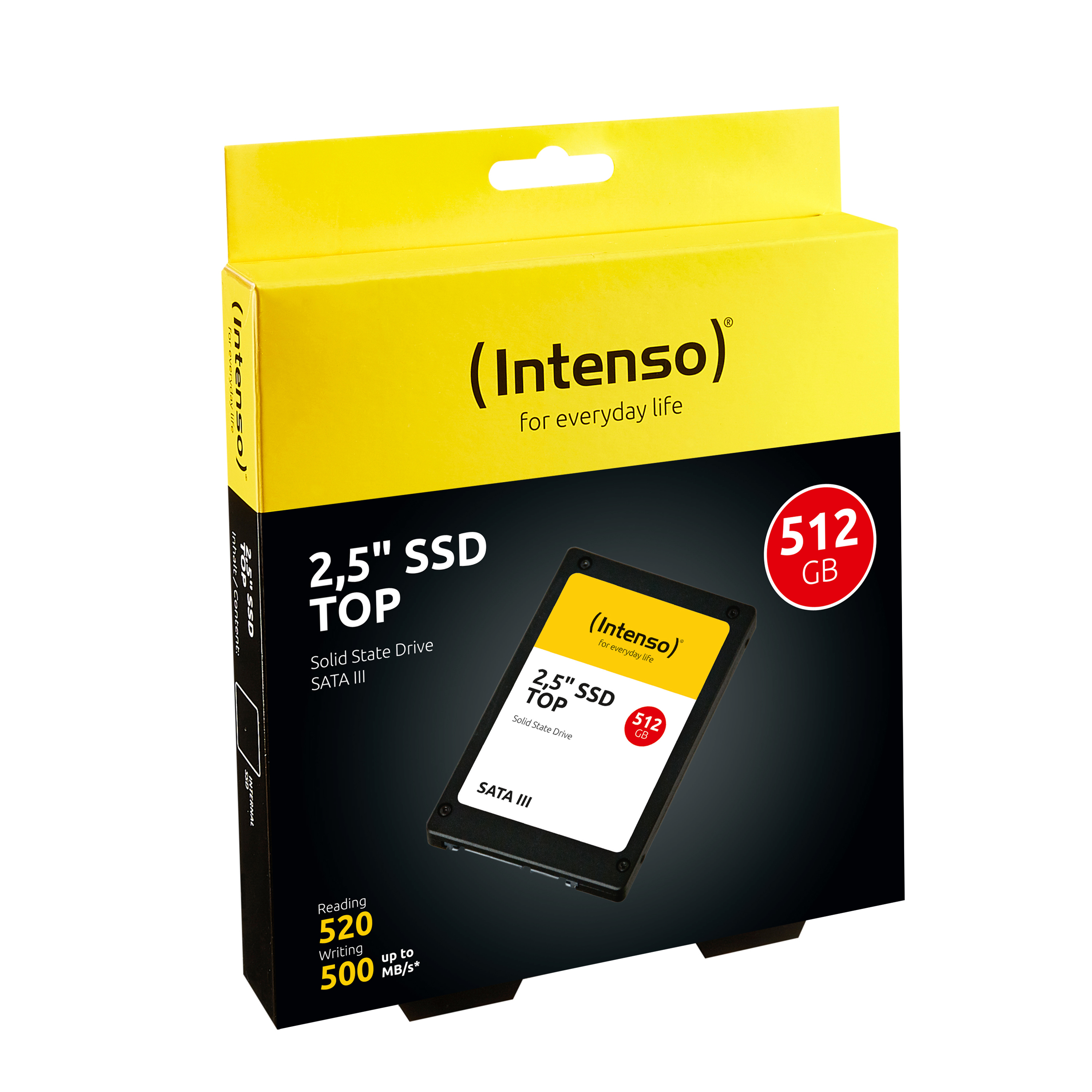 İntenso 512Gb  3812450 2.5" 520/500Mb/S Ssd