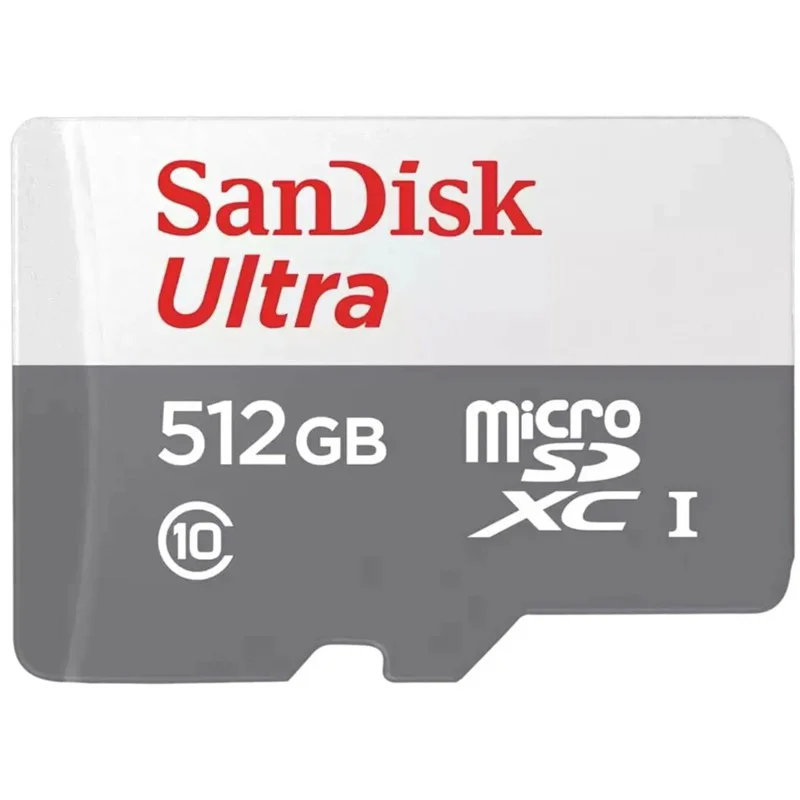 512GB Ultra MicroSD Kart – 100MB/s Hız, Yüksek Kapasite