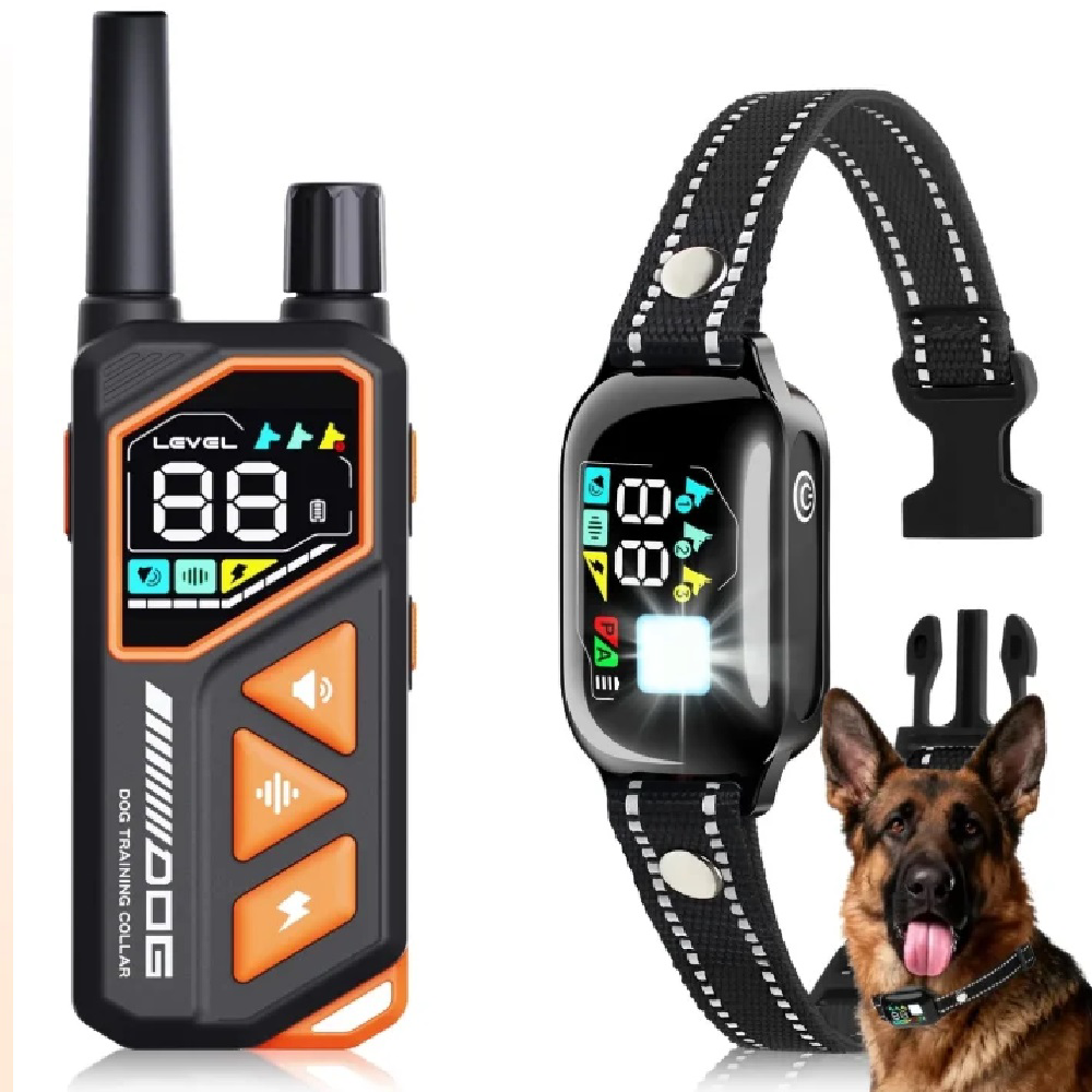 513 köpek eğitim tasması ve havlama tasması özellikli 1 km menzil su geçirmez 513 köpek eğitim tasması ve havlama tasması özellikli 1 km menzil su geçirmez