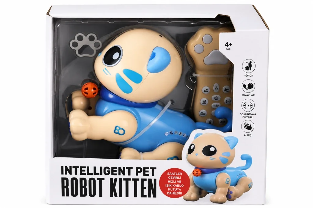 5135 ROBOT AKILLI KEDİ FF SESLİ 3 7 USB 2R Fiyatı, Yorumları ve Özellikleri